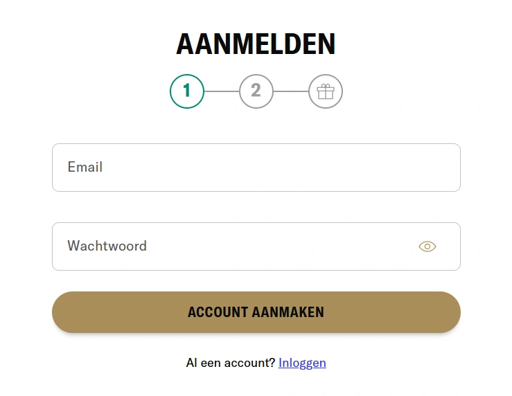 Aanmelden BetMGM Nederland
