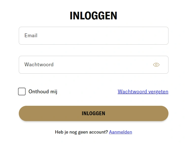 Inloggen BetMGM Nederland